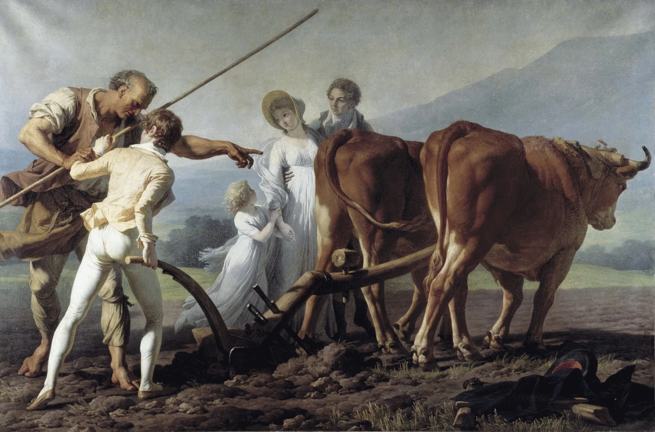 Lezione di aratura - Musee Beaux Arts, Bordeaux